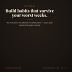 The Quiet Discipline Method - Build Unbreakable Habits Without Motivation, Willpower, or 5AM Wakeups