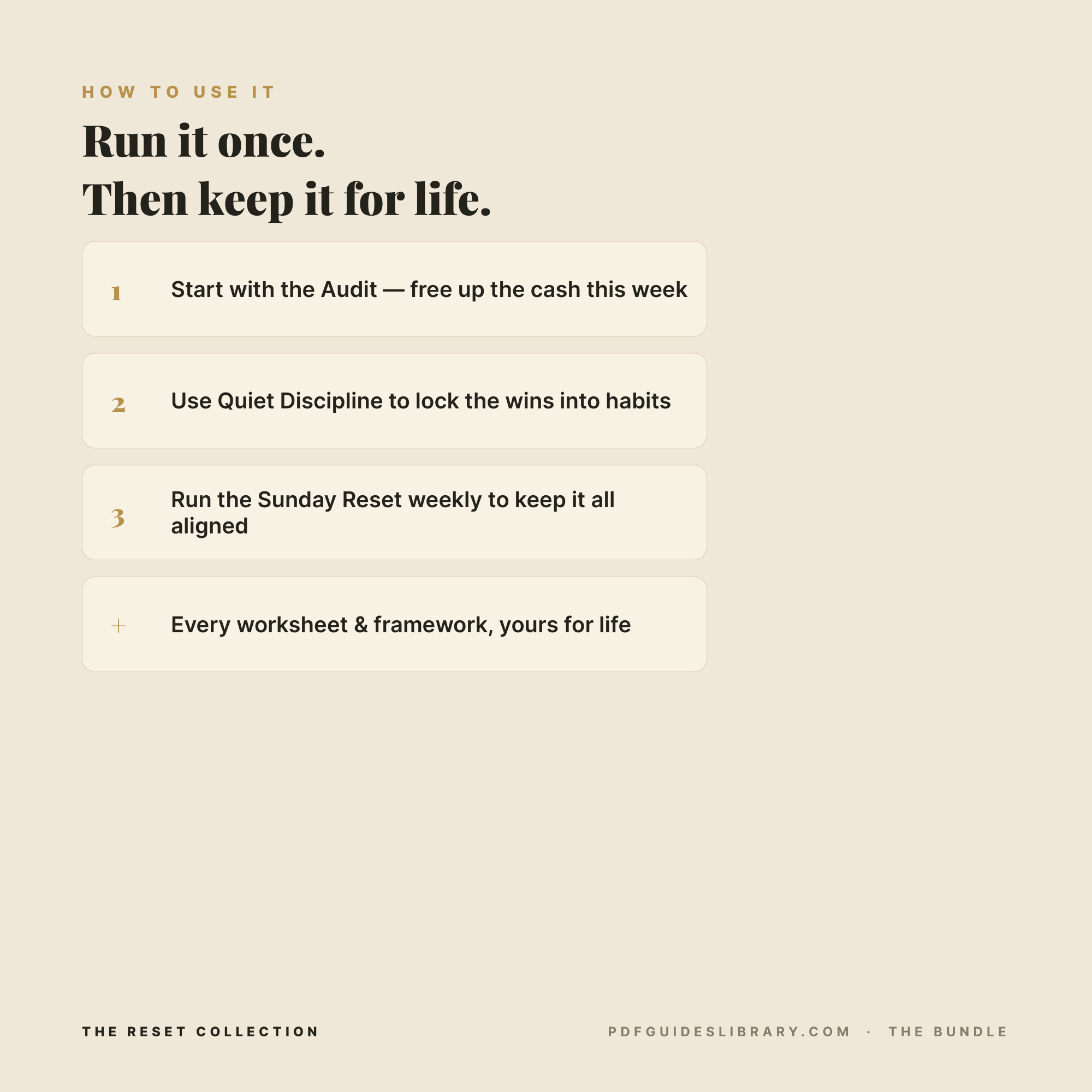 The Reset Collection — Complete 3-Book Bundle