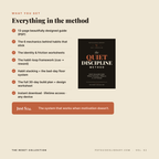 The Quiet Discipline Method - Build Unbreakable Habits Without Motivation, Willpower, or 5AM Wakeups